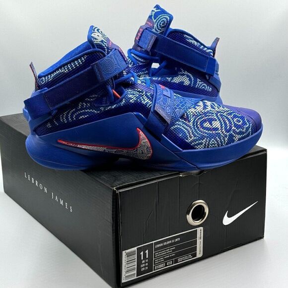 Nike LeBron Soldier 9 LE 'Freegums - Game Royal' (2015) - Picture 10 of 11